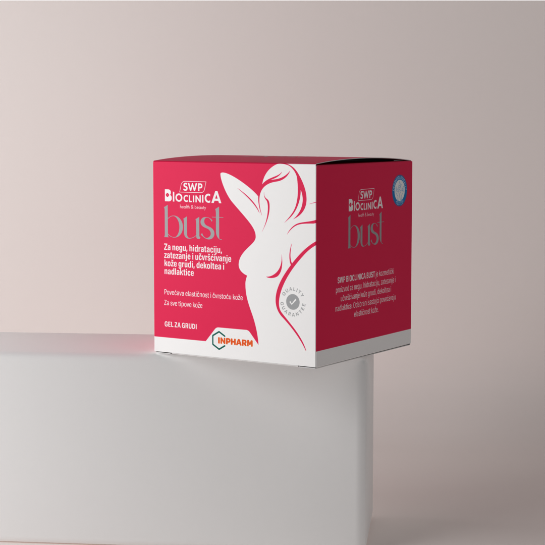 Bust Gel sapeptidima za kožu grudi, dekoltea i nadlaktice sadrži visoknivo kolagena 